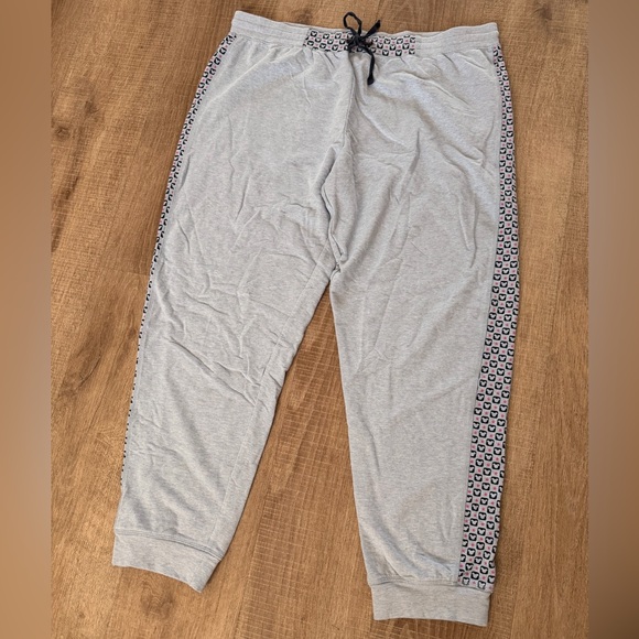 Disney Luxe Collection Light Blue Jogger Style Sweatpants - Picture 2 of 9